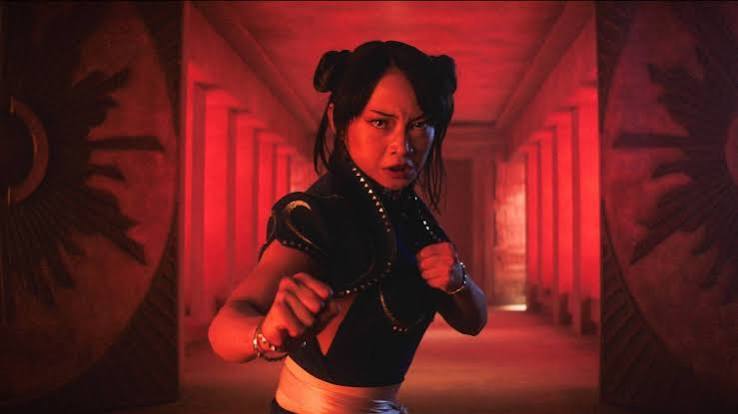 Chun-Li from "Street Fighter"